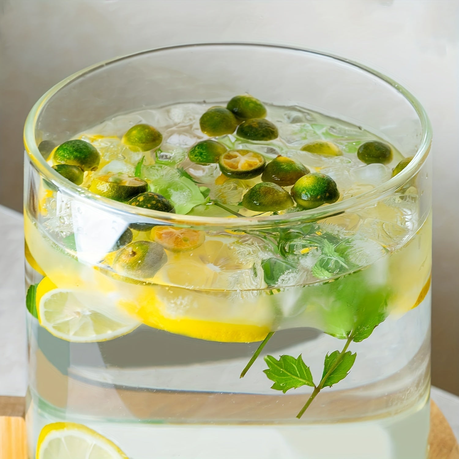 Набор стеклянных раздатчиков для напитков объемом 5 литров с подставкой для вечеринок и пикников