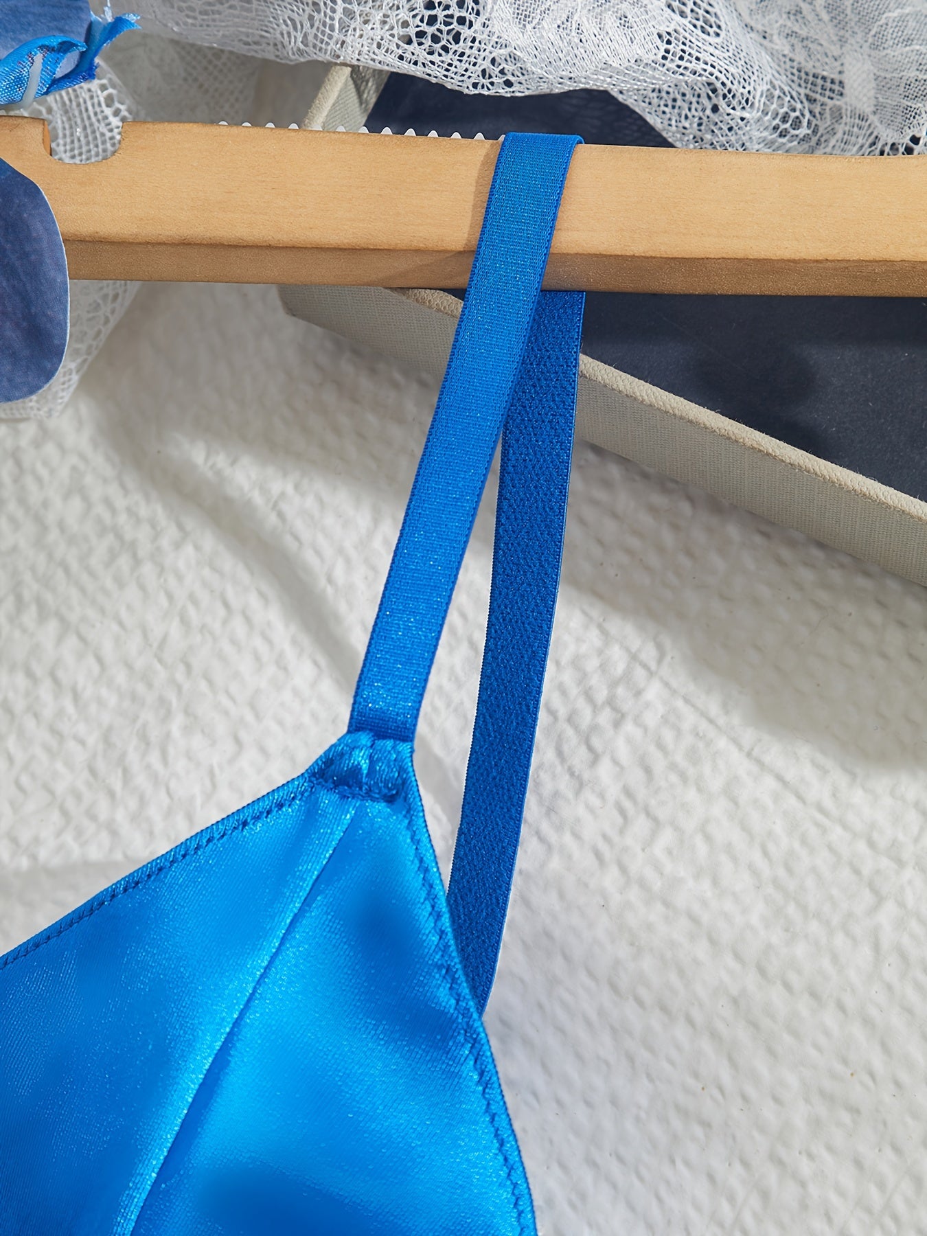 Women's Solid Color Lingerie Set Bra and Panty Underwear