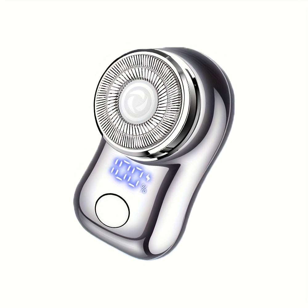 Men's Mini Portable Electric Shaver USB Rechargeable Beard Razor