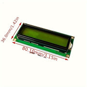 Módulo de pantalla retroiluminada LCD1602 Metal 16x2 I2C Azul Amarillo Verde