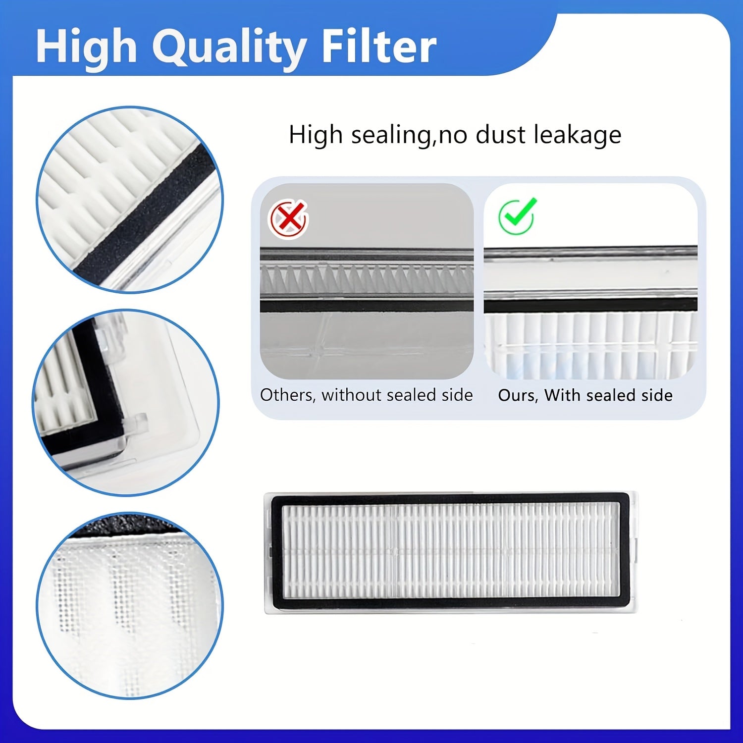 25pcs Vacuum Cleaner Replacement Parts for D10 Plus Gen 2 Includes Brushes Filters Mop Pads