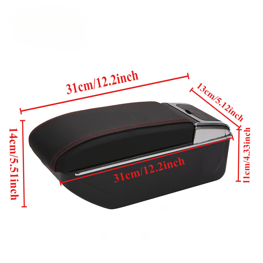 Car Interior Storage Box for Rio 5 ABS Armrest Organizer Fits 2012-2019