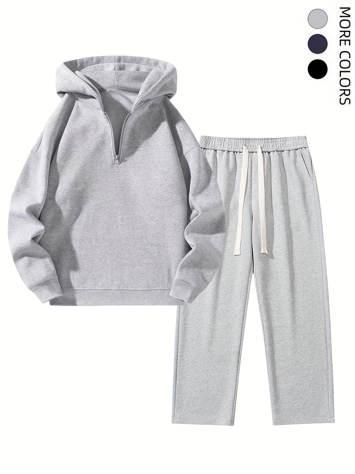 Star Fan OBM 8831 Plus Velvet Tasodifiy Sweatshirt To'plami