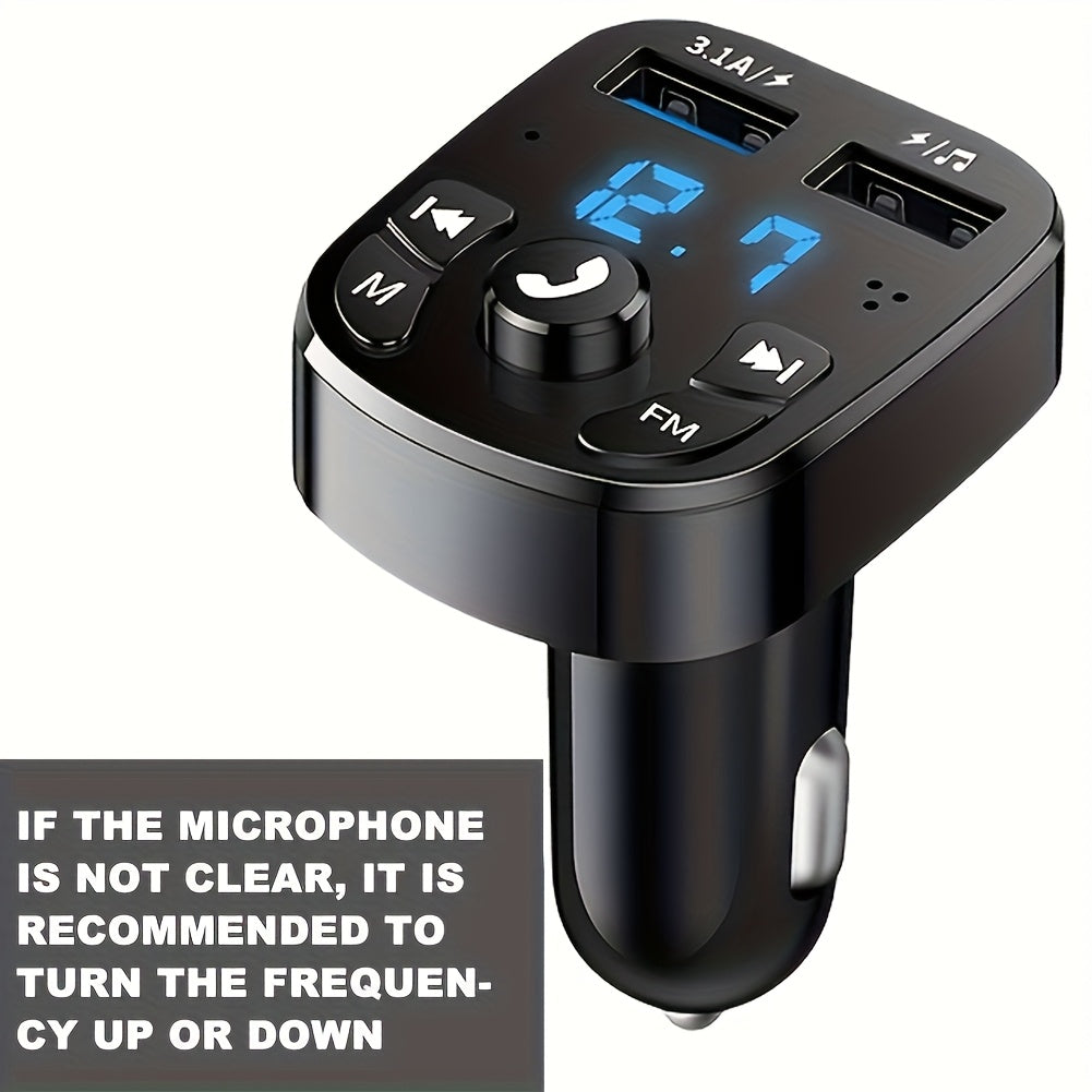 Car MP3 Player USB Flash Drive Noiseless Bass High Low Tone Quick Charge