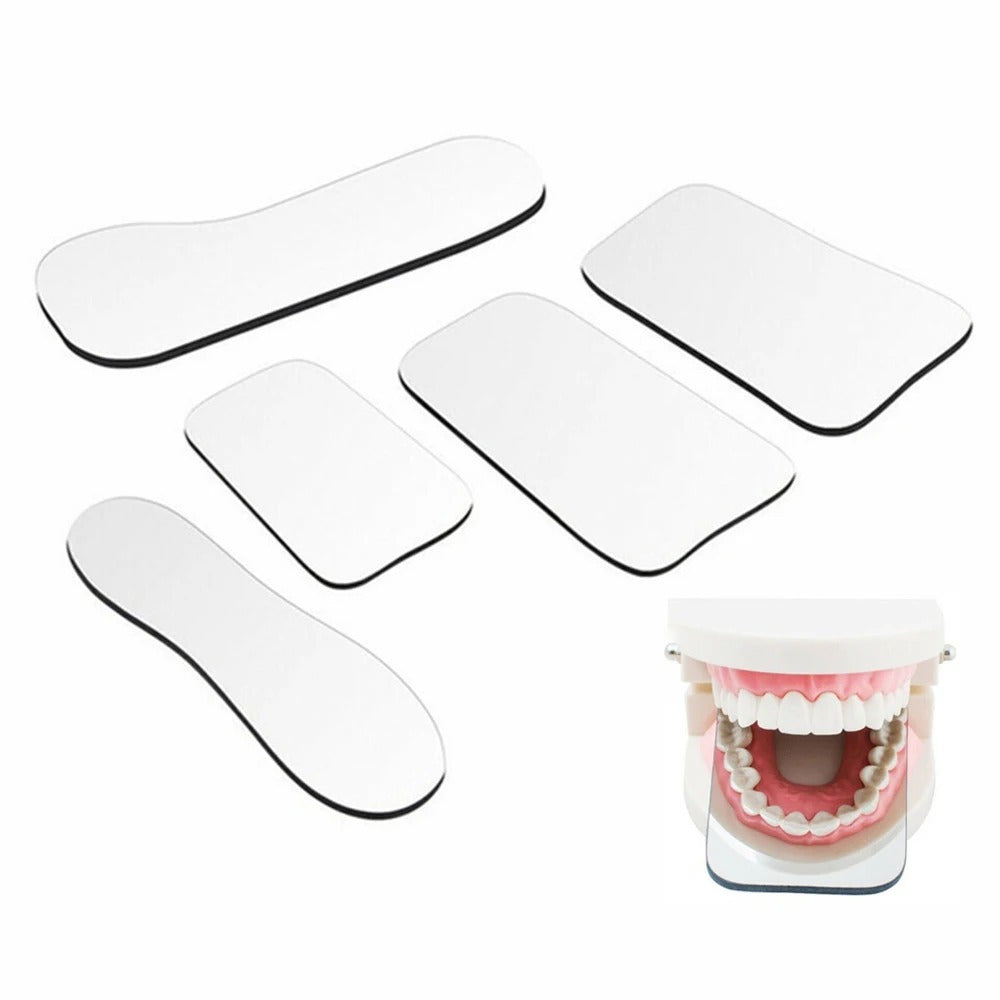 HD Orthodontic Intraoral Mirror with Reflective Glass Fog and Scratch Resistant for Dental Photography