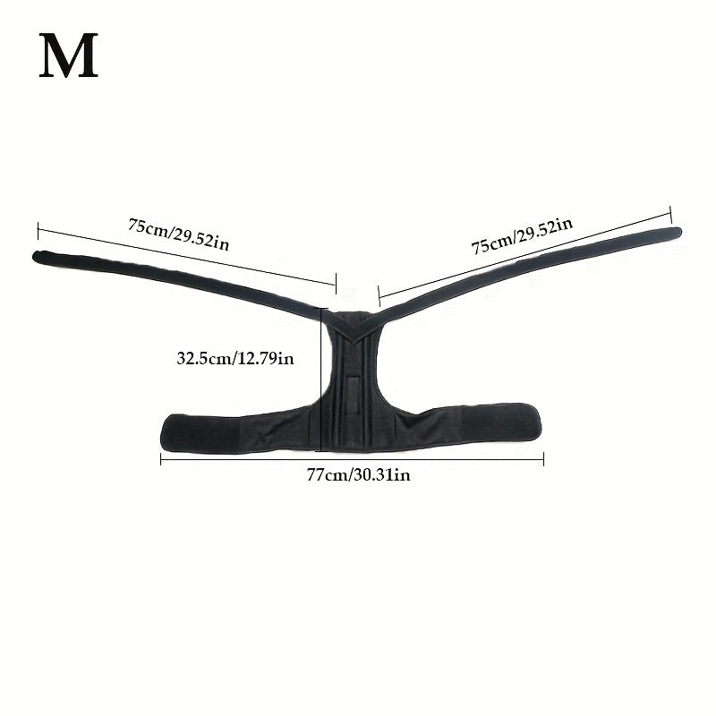 Unisex Adjustable Breathable Posture Corrector Belt for Back and Shoulder Support
