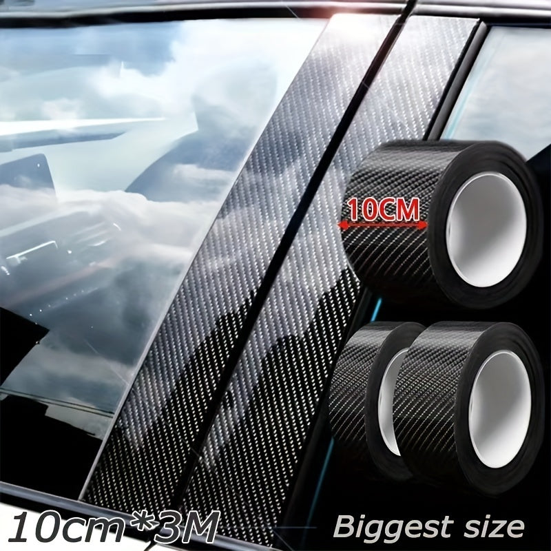 Car Door and Bumper Protection Film Carbon Fiber Anti-Collision Clear