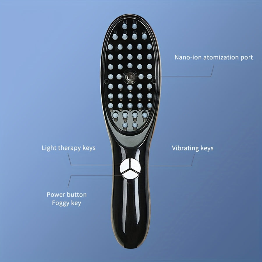 USB orqali zaryadlanadigan elektr bosh massajchisi, vibratsion massaj bilan, 400mAh litiy batareyasi, portativ va uyda foydalanish uchun ideal - ≤36V ishlash kuchlanishi.