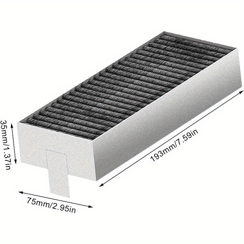 Filtro de carbón activado de reemplazo para campanas extractoras de cocinas comerciales