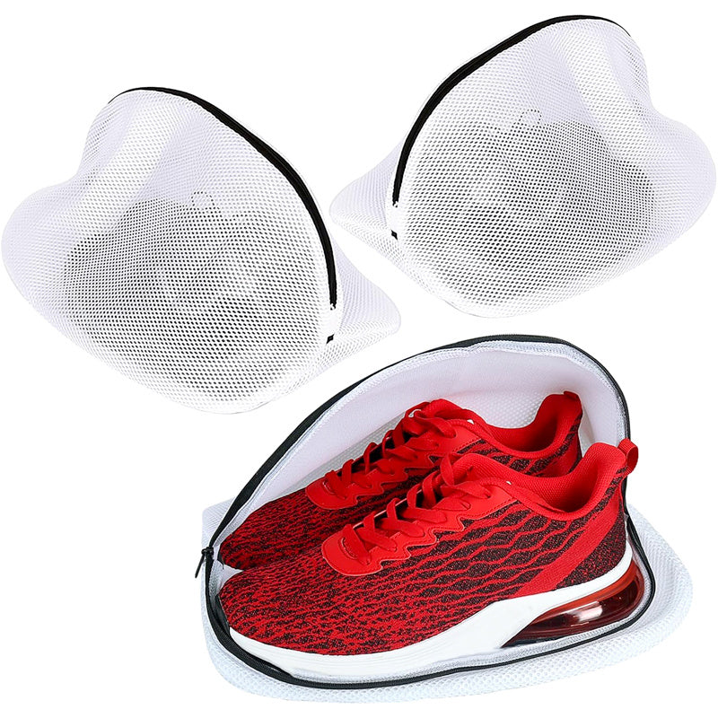 Durable Mesh Laundry Shoe Bag Portable Shoe Organizer Travel Protects Shoes
