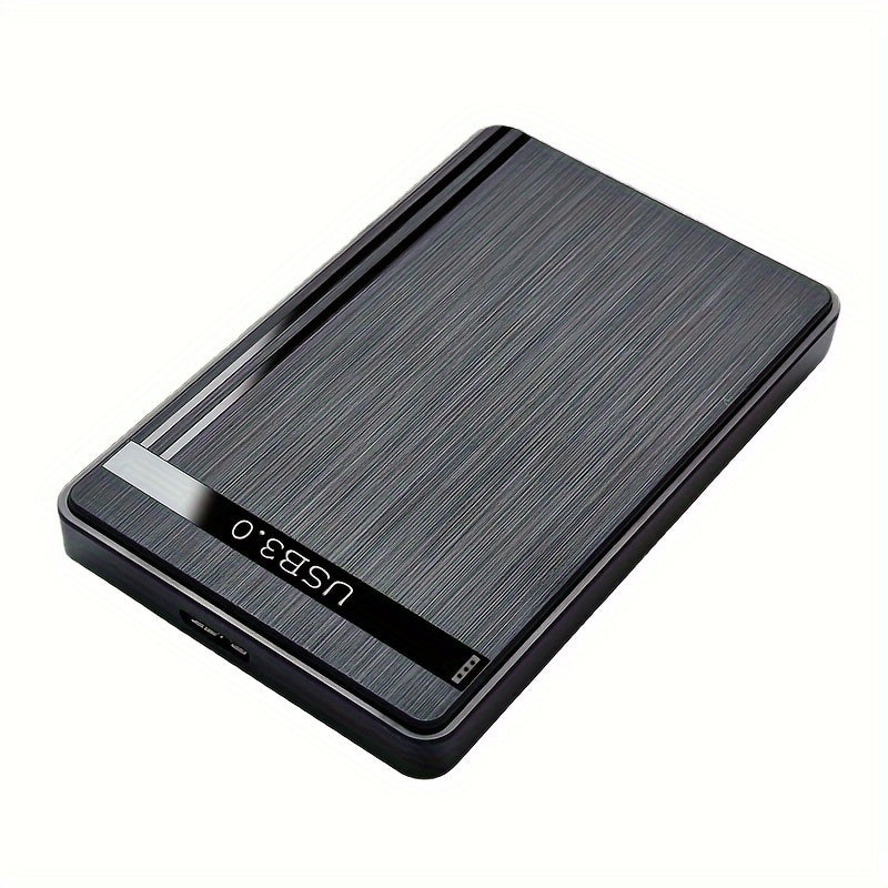 Black 2.5-Inch External Hard Drive Enclosure USB 3.0 for HDD SSD