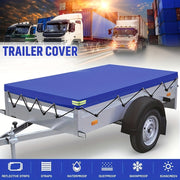 Folding Trailer Car Cover Waterproof Oxford Windproof Camper Cover