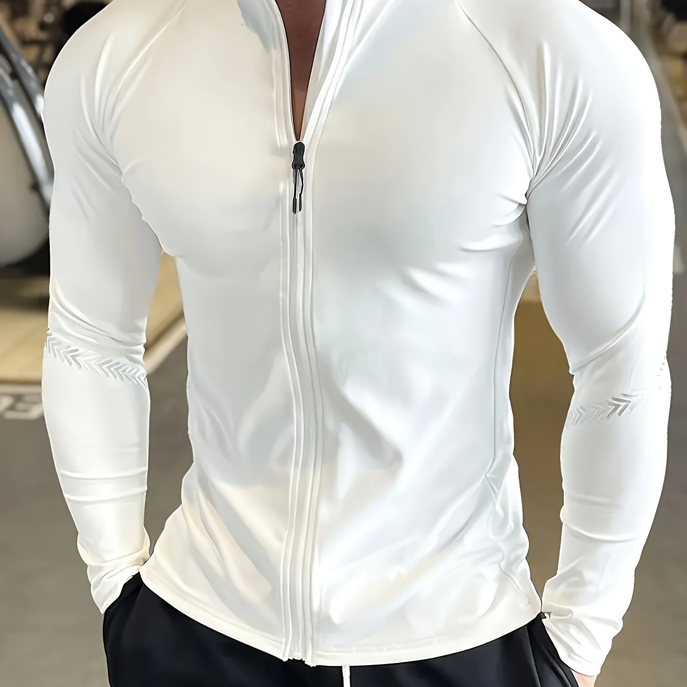 Intensiv ochiq havoda faoliyatlar uchun ultra nafas oladigan UV himoya kurtkasi.