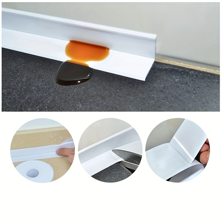 Waterproof Mold-Resistant Self-Adhesive Sealing Tape for Kitchen Bathroom Sinks Floors