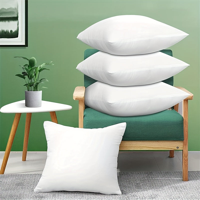 4-Pack Polyester Pillow Inserts for Sofa and Bedroom Decor with Space Theme