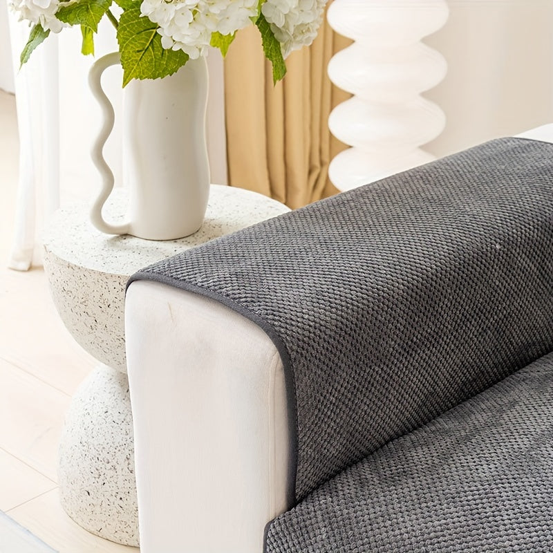 1 шт. Непромокаемый чехол для дивана Защита мебели, для спальни, офиса, гостиной, домашнего декора. Чехол для подлокотника и спинки подушки продаются отдельно.