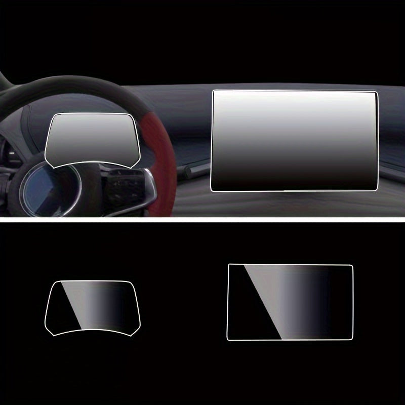 Car GPS Screen Protector Tempered Glass Anti-scratch for Dolphin 2023-2024