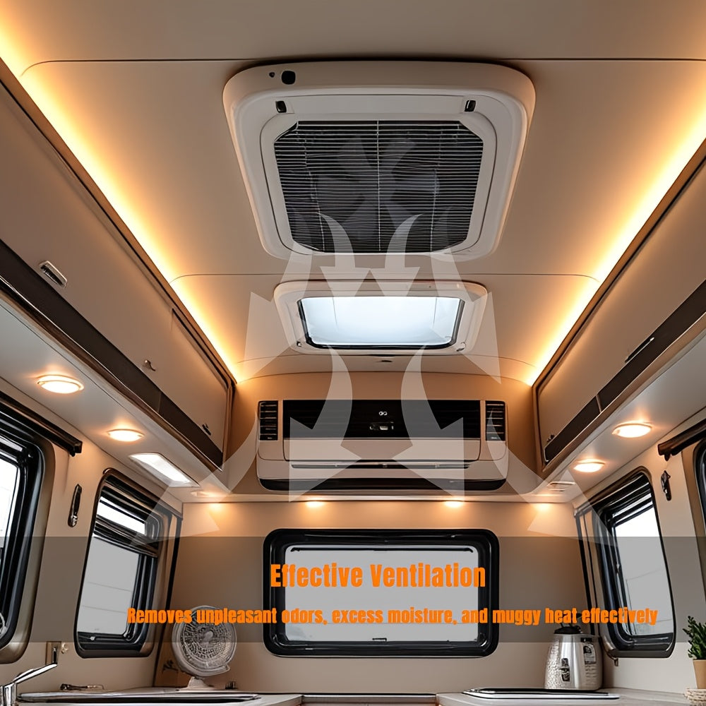 15.24см Вентилятор для ванной в жилом доме, замена лопасти вентилятора из пластика, низкий уровень шума, потолочный вентилятор для RV, кемпера, трейлера