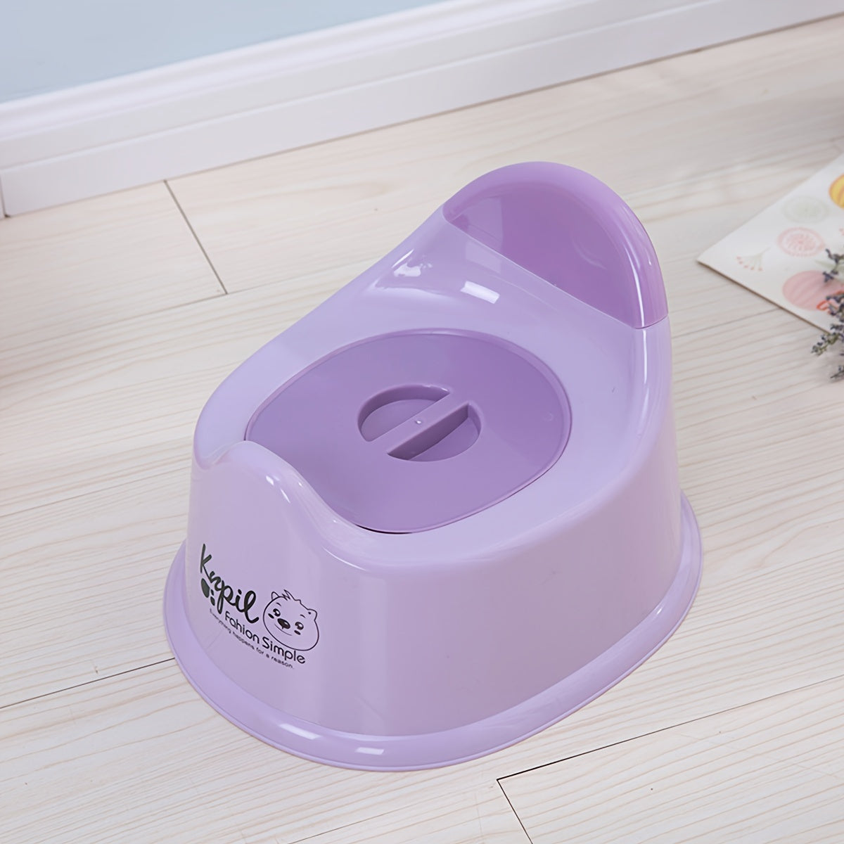 Kids' Potty Training Seat for Toddlers Under 3 Years Pink Purple Blue Durable Plastic