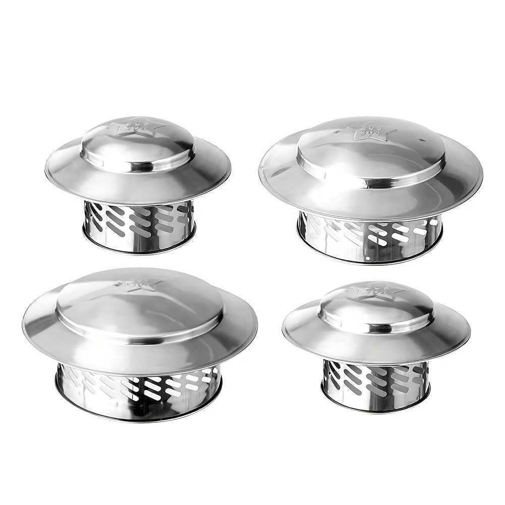Stainless Steel Chimney Cap for Rain Wind Ventilation Heating Cooling Air Purification