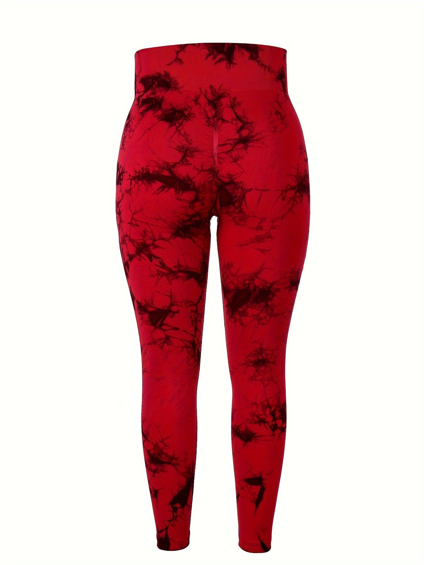 Plus Size High-Waisted Yoga Pants Women Tummy Control Seamless Workout Leggings