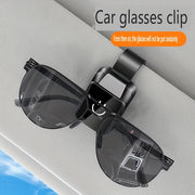 Car Glasses Holder Clip Durable ABS Resin Sun Visor Secure and Visible