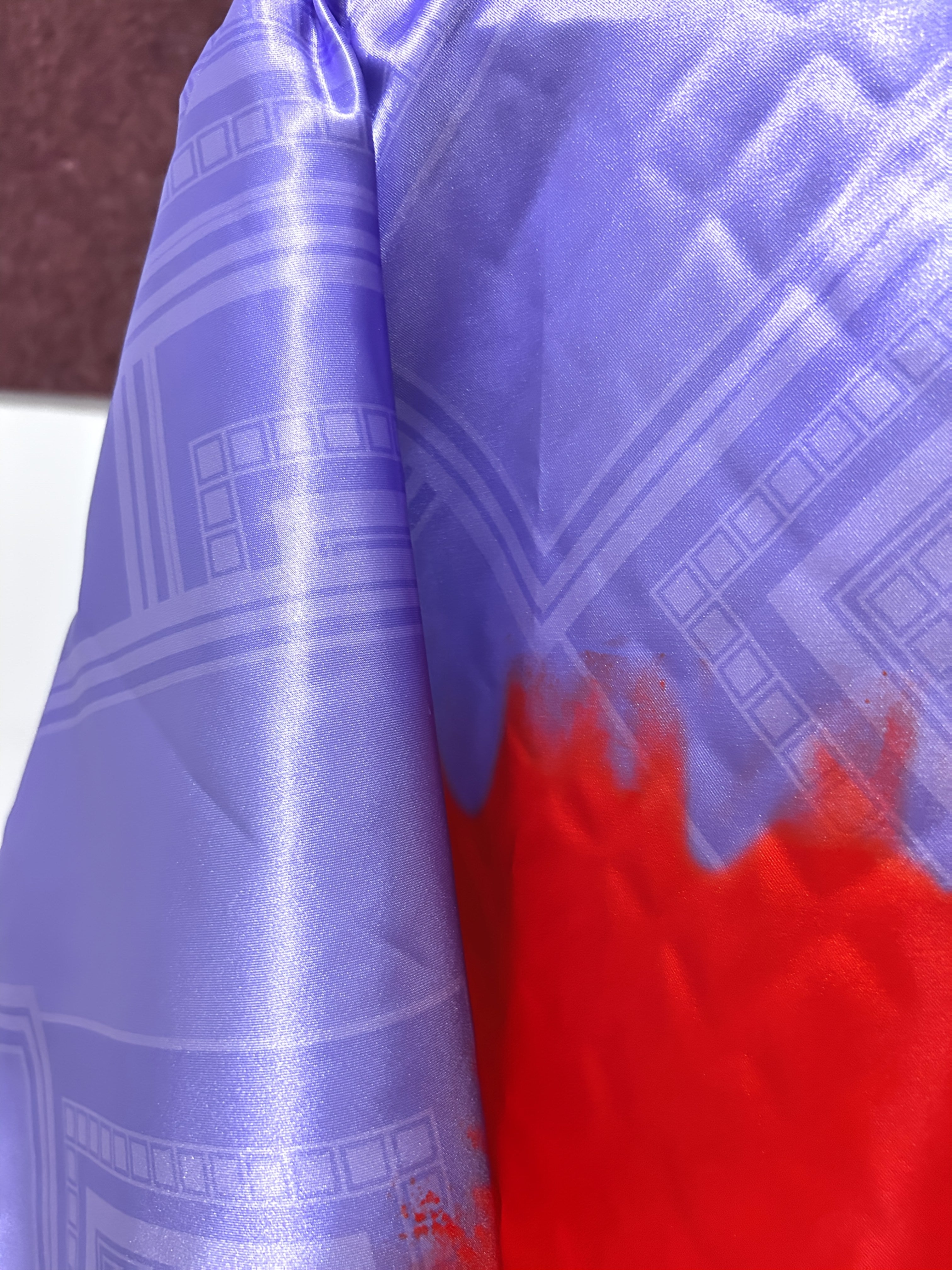 Women's Red Purple Dashiki Robe Turkish Kaftan Loose Fit Party Evening Gown