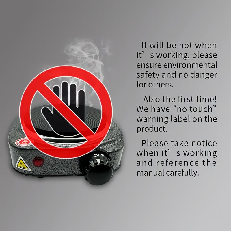 Портативный электрический обогреватель с европейской вилкой, серебристого цвета с цветком, без батареи