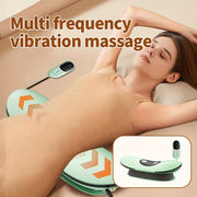 Portable Electric Lumbar Traction Device with Heat Vibration and USB Rechargeable