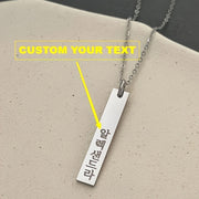 Stainless Steel Pendant Necklace for Women Everyday Wear Gift