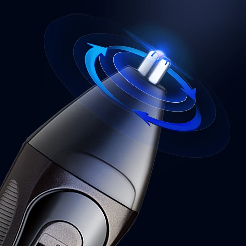 Men's Rechargeable Foil Electric Razor and Trimmer Kit