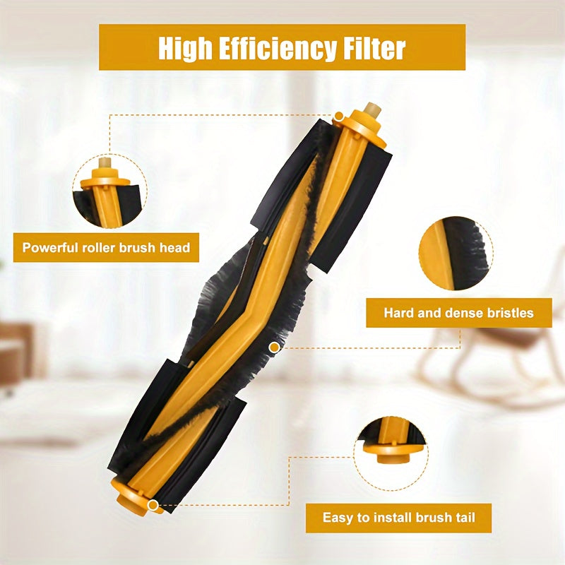 Replacement Vacuum Parts for Robotic Floor Cleaner Includes Brush Filters Mop Pads