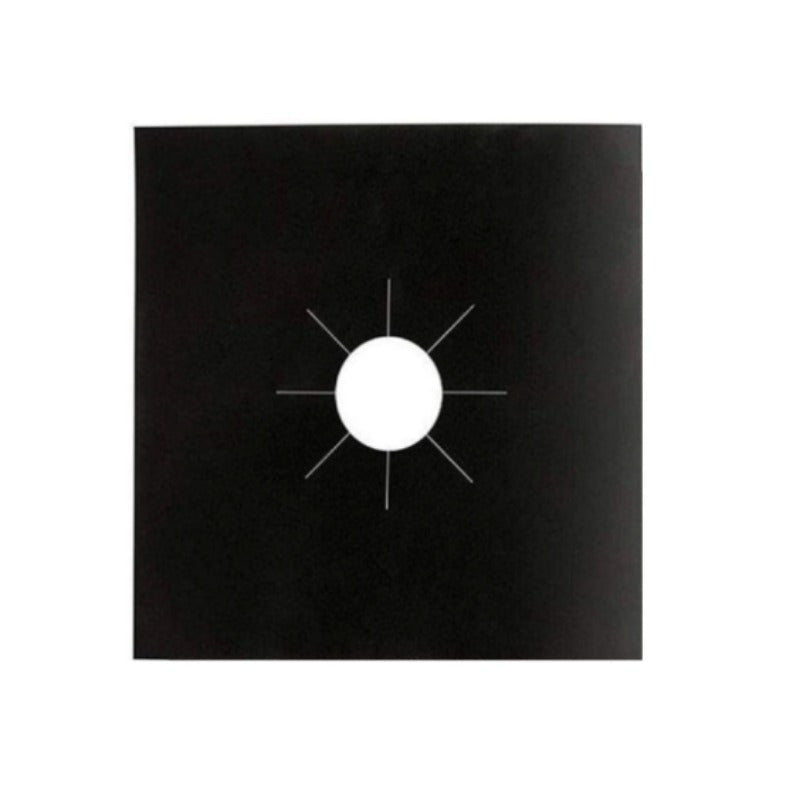 Washable PET Square Gas Stove Protector Pad Oil-Proof Anti-Fouling High-Temperature Resistant Kitchen Mat