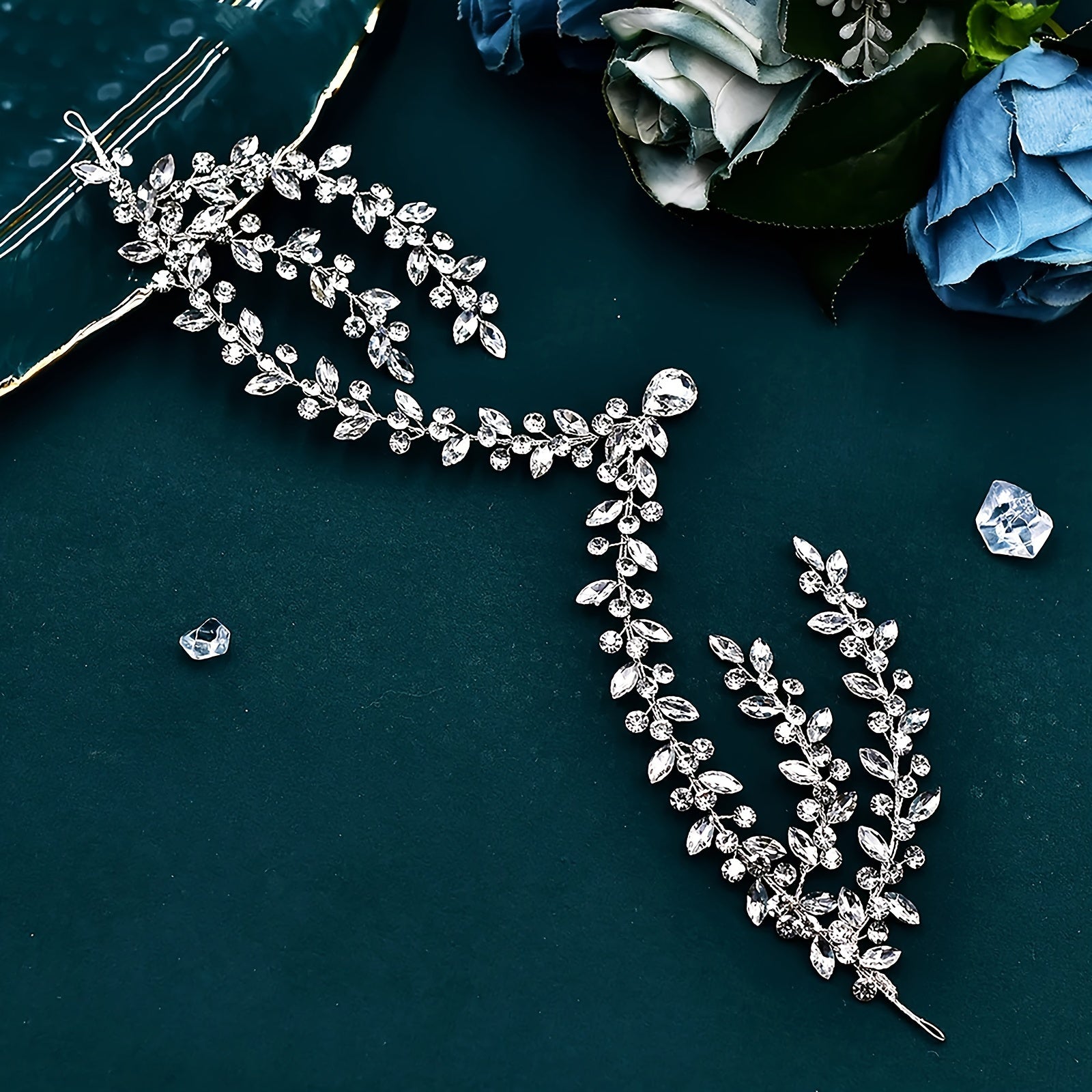 Bridal Bridesmaid Headband Rhinestone Hair Accessory Wedding Elegant Dress Ornament