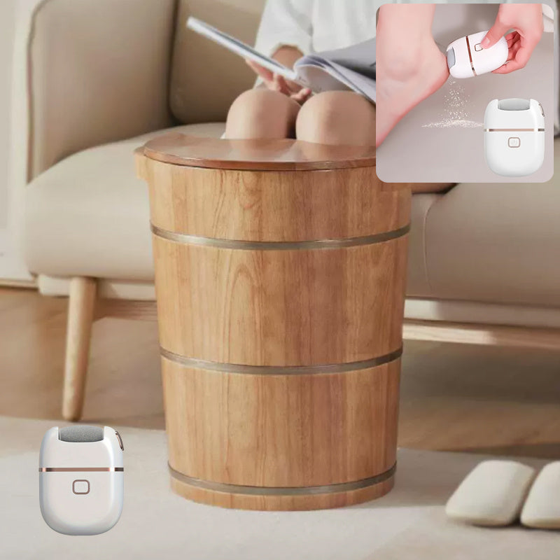 1 Ta'sirli elektr oyoq fayli, silliq eksfoliatsiya, quruq teri parvarishi uchun 2 almashtiriladigan pad bilan, USB orqali zaryadlanadigan, portativ va foydalanish uchun oson.