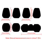 Универсальный дышащий чехол для автомобильного сиденья из PU-кожи для автомобилей на 4 человека