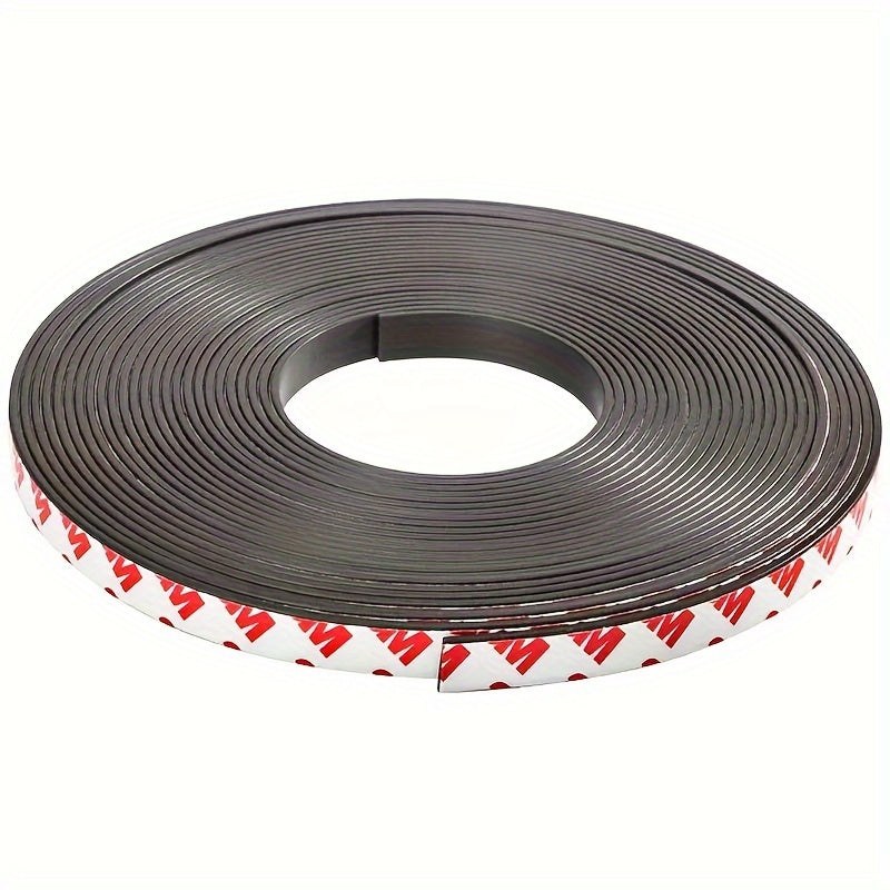 10M Magnetic Tape Roll Self-Adhesive Flex Magnets for Hanging Tools Home Decor