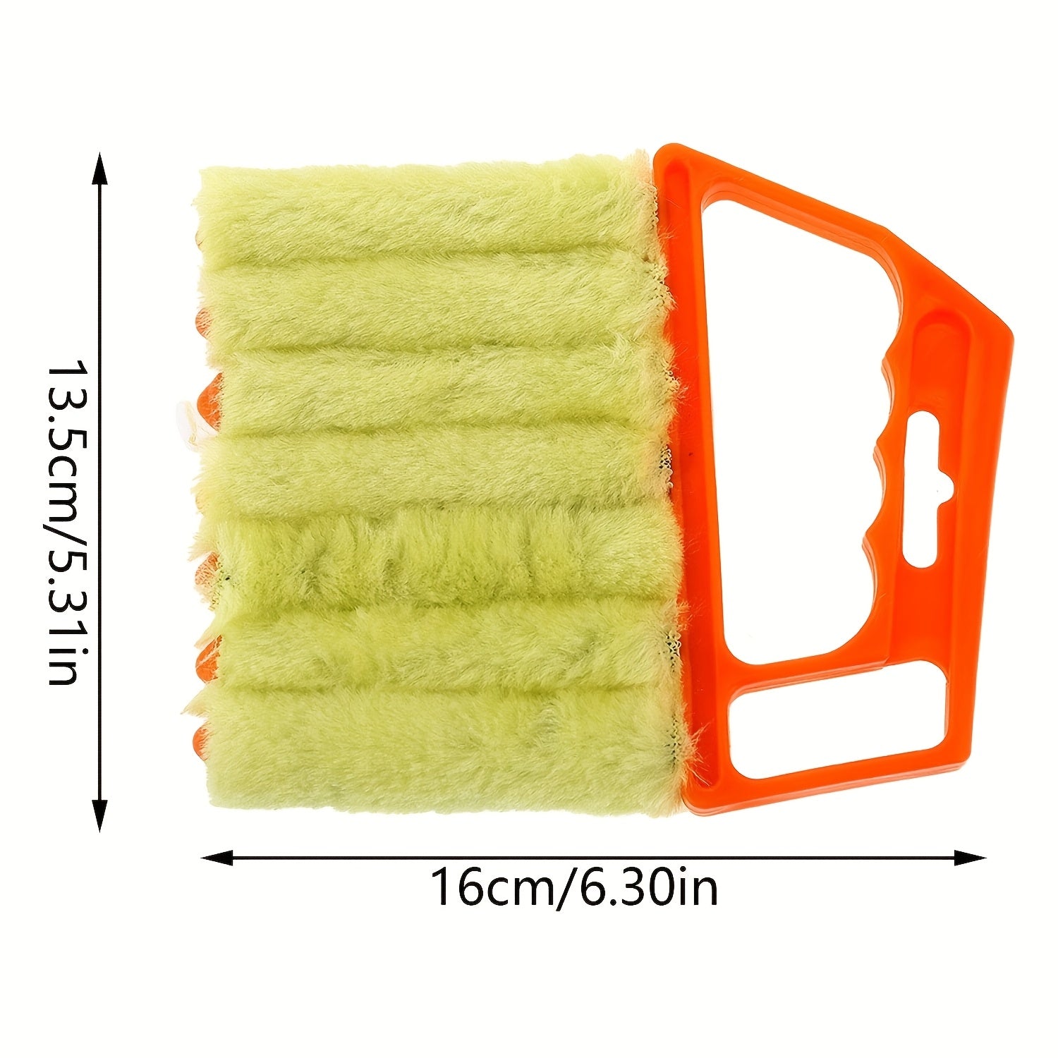 Microfiber Venetian Curtain Duster Reusable Washable Blind Brush for Dusting and Polishing