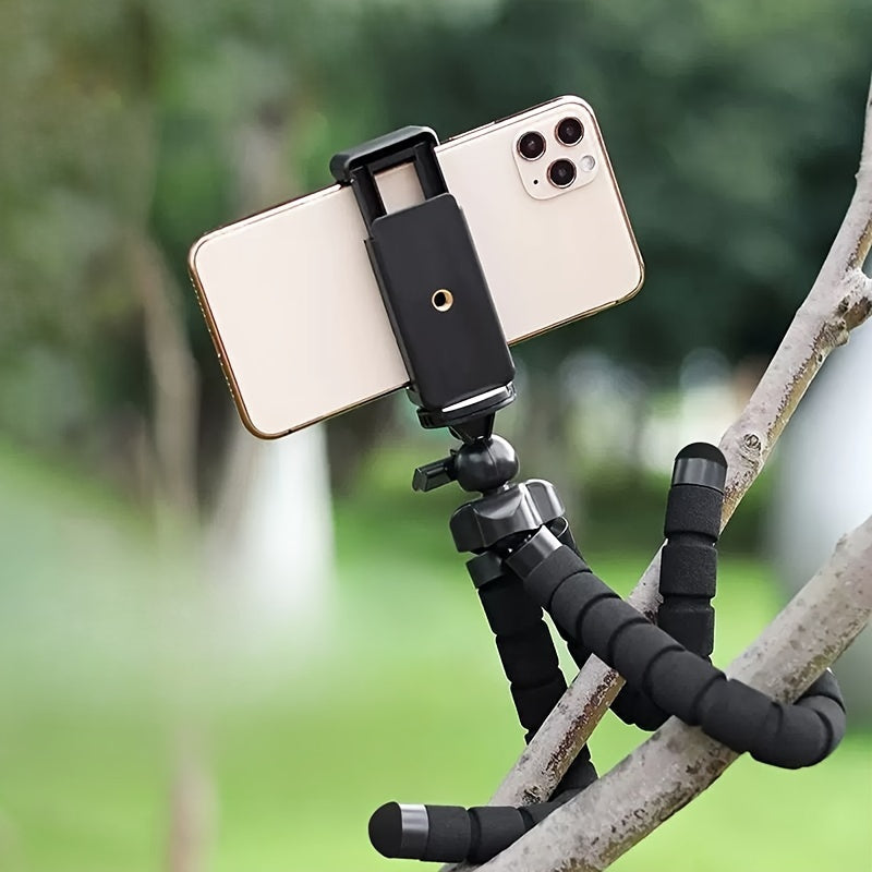 Mini Octopus Tripod for Phones and Cameras 360° Rotation Portable Clip