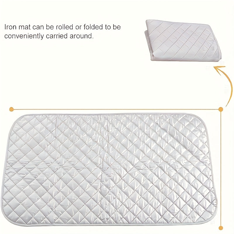 Alfombrilla de planchar magnética plegable y portátil para uso en el hogar y de viaje