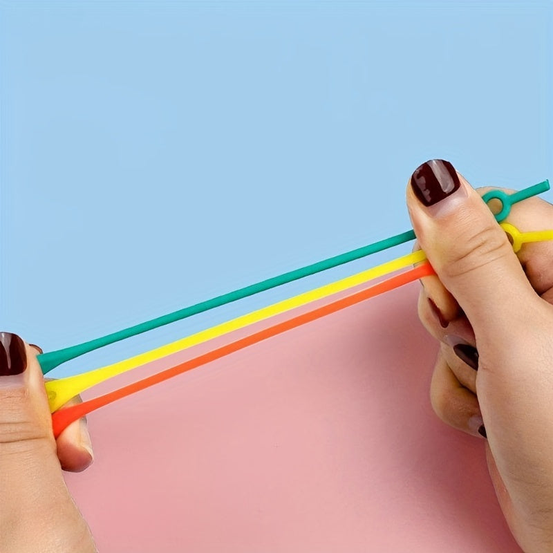 24 Pcs Silicone No-Tie Shoe Laces Elastic Sports Shoe Laces Durable Color