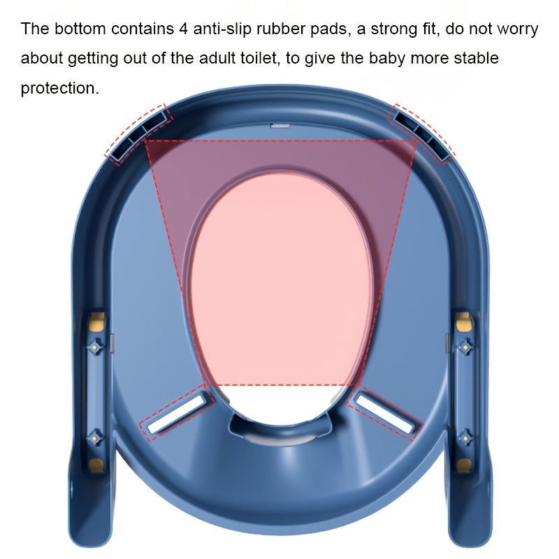 Children's Foldable Toilet Seat with Ladder for Potty Training