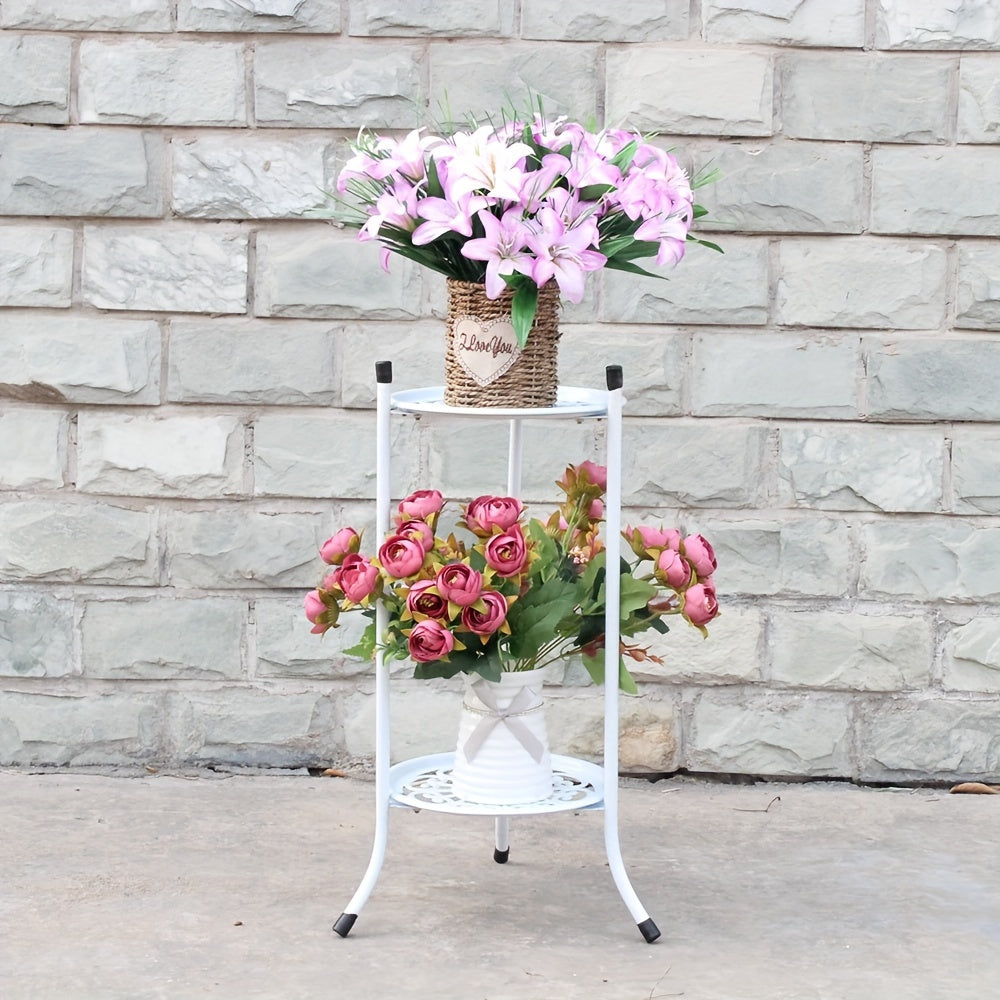 Modern Metal Hanging Planters with Geometric Design for Indoor and Outdoor Use