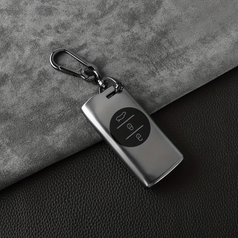 Universal TPU Car Key Fob Cover Protective Case with Keychain Durable