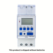 Compact Programmable Timer Rail-Mounted Controller 220V Automatic On/Off