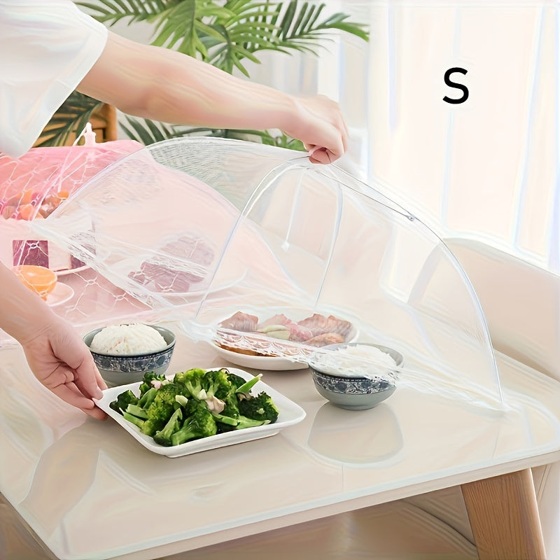 Stainless Steel Food Cover Tent for Picnics and Indoor Dining Insect Dust Protection