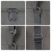 Minimalist sayohat duffel sumkasi, yelka tasmasi bilan, egiluvchan qo'l yuklari, qo'l bilan yuvilishi mumkin bo'lgan polyester dam olish sumkasi erkaklar va ayollar uchun, bosma yo'q, aralash rang