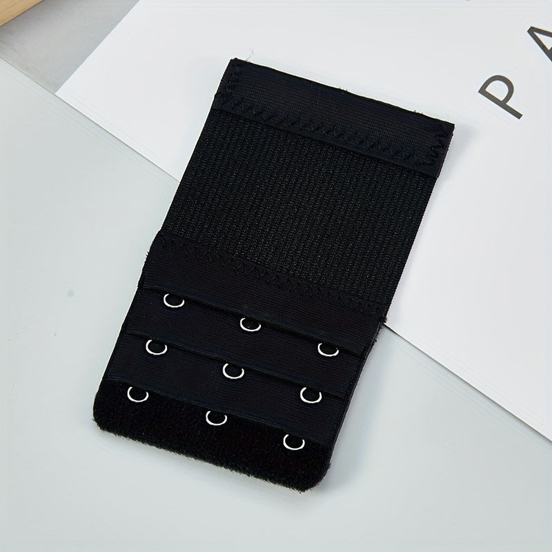 3-Piece Elastic Bra Extenders Set for Adjustable Fit Women Lingerie Accessories