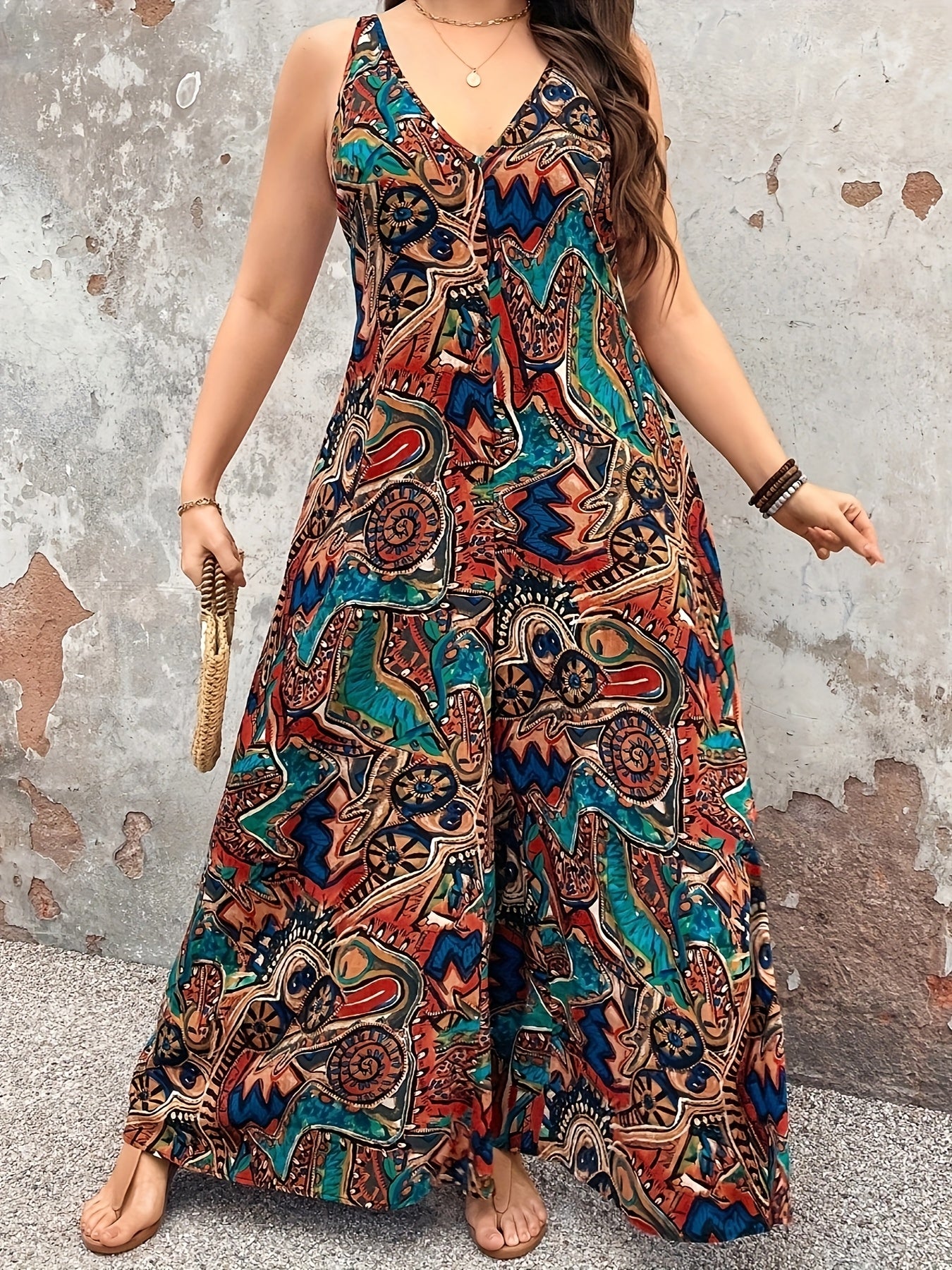 Large Size Jumpsuit Cotton Plus Size Casual Womens Playwear