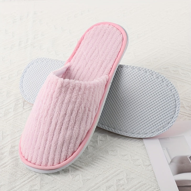 Disposable Slippers for Home Travel Unisex Thickened Sole Non-Slip